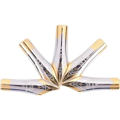 1pc Diy X165 X500 Simple Replacement Standard Fountain Pen Nib Stainless Steel Straight Tip For Jinhao Silver Gold