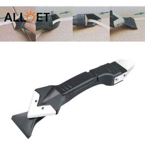 10pcs Joint Filler Smoothing Spatula Sealant Remover Caulk Finisher Scraper Grout Glass Rubber Cleaning Squeegee Caulking Tools