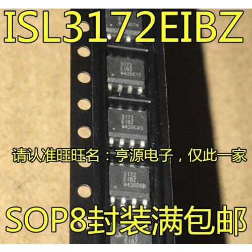 10pieces ISL3172 ISL3172EIBZ 3172EIBZ SOP8