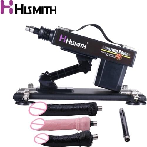 Hismith Upgrade Automatic Sex Machine gun for women, retractable Masturbation Pumping Gun AU UK US EU adapter