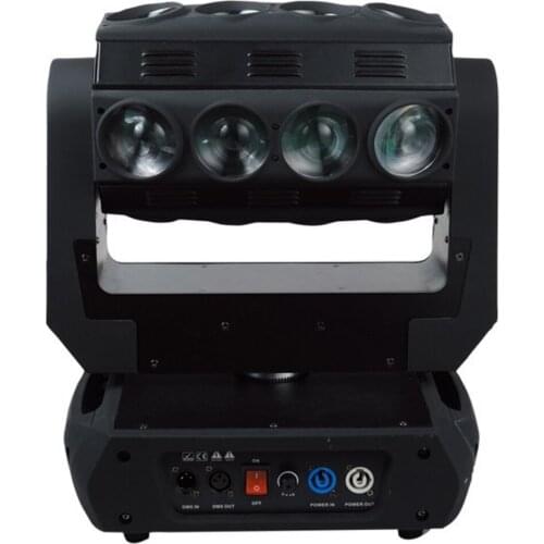 Free Shipping 4x Phantom Beam 16x10w RGBW 4in1 Led Moving Head Disco Roller Moving DJ Equipment Rotating Infinite DMX Lighting