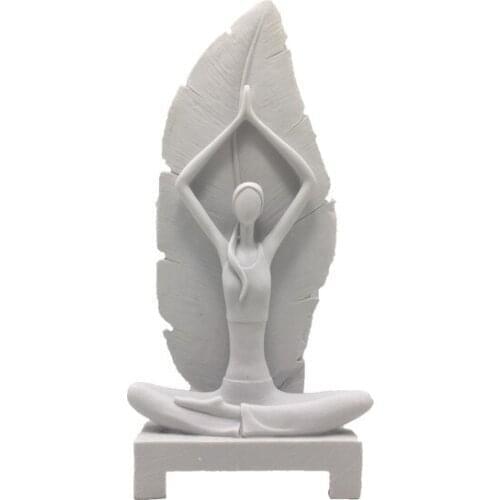 Large-Leafed Yogacı Girl paintable decorative objects декоративные предметы под роспись
