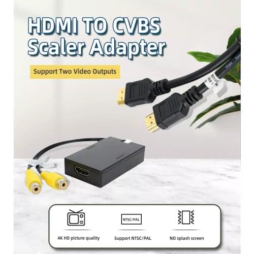 CVBS Box For Car Android radio stereo HDMI-Compatible Video Output NTSC/PAL