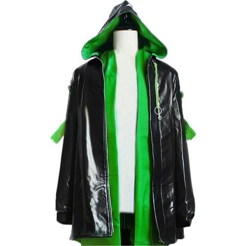 Girls Frontline Cosplay Extreme car god AEK 999 Cosplay Costume Halloween Christmas Costume coat+scarf made PU 11