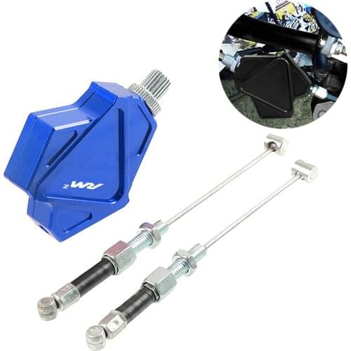 For SUZUKI RMZ250 RMZ 250 2004-2016 RMZ450 RMZ-450 2004-2016 Motorcycle CNC Aluminum Stunt Clutch Lever Easy Pull Cable System
