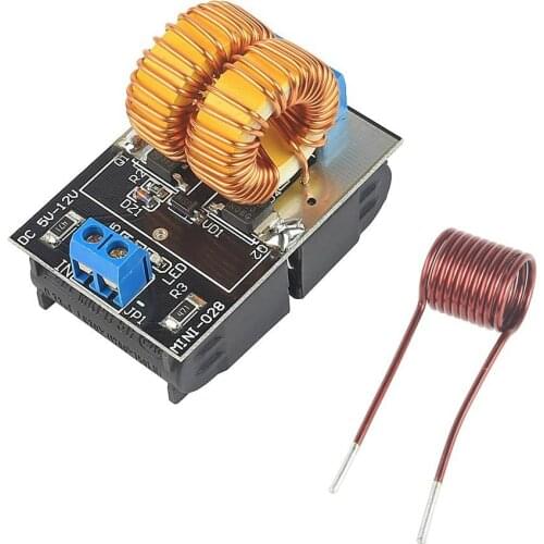 5V~12V Zero Voltage Switching ZVS Induction Heating Power Supply Module + Coil Power Supply heating power supply module