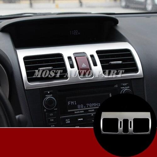 Interior Centre Console Air Vent Outlet Cover For Subaru XV Crosstrek 2012-2014 Car accesories interior Car decoration