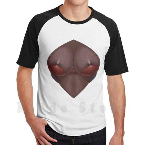 Artificial Cleavage A T Shirt Diy Big Size 100% Cotton Tits Breasts Bust Erotic Sexy Random Boobs Nipples Nsfw Oppai Cleavage