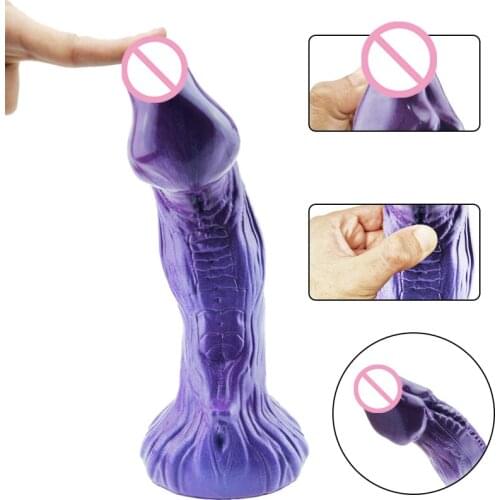 Soft Silicone Sex Dildo for Anal Dick For Woman Lesbian Gay Artificial Penis Butt Plug Masturbator Sex Toy