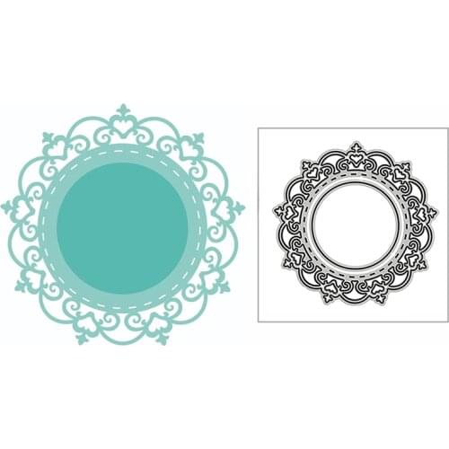 New Delicate Fancy Lace Doily 2020 Metal Cutting Dies for DIY Scrapbooking and Card Making Decorative Embossing Craft No Stamps