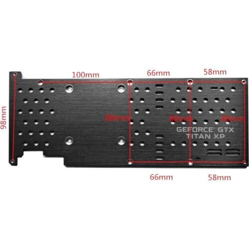 Public version of Titan titan xp graphics card backplane Geforce GTX TITAN XP insulation protection