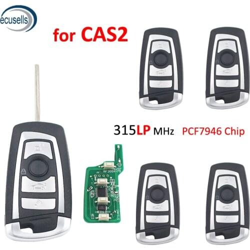 5PCS/LOT, 4 Buttons Modified Floding Remote Key 315LP MHZ ID7944 PCF7946 CAS2 for BMW E46 E39 E60 E38 E53 E36