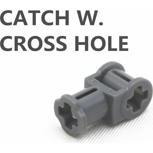 MOC Technic 20pcs Technic CATCH W. CROSS HOLE compatible with lego