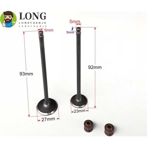 Motorcycle Engine Intake Exhaust Valve Stem Guide Seal for Honda EuroIII CG125 WH125-3A WH125-15/15A