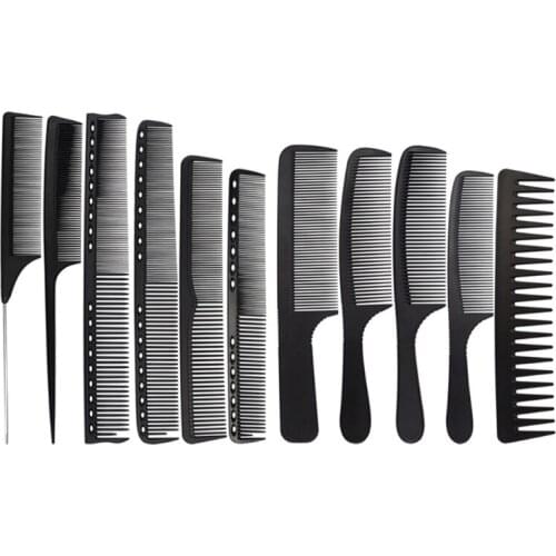 30 Style Anti-static Hairdressing Combs Detangle Straight Barber Hair Brush Hair Cutting Comb Pro Salon Hair Care Styling Tool