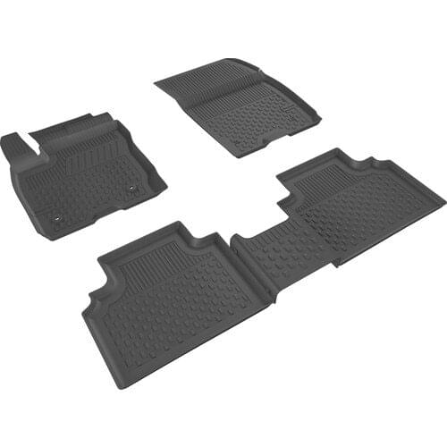 Roxform Car In-4.5D Mop Black Auto Mat Interior Accessories Tuning For Ford Tourneo Courier 2014 2015 2016 2017 2018