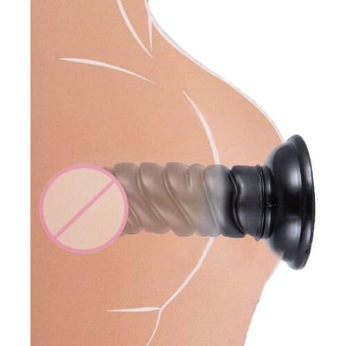 Safety Material Anal Plug with Powerful Suction Cup Female Masturbation tool Prostate Massager G-spot Vaginal Stimulator Sex Toy