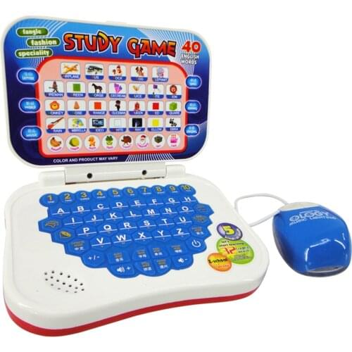 Baby Kids Pre School Educational Learning Machine Study Toy Laptop Computer Games