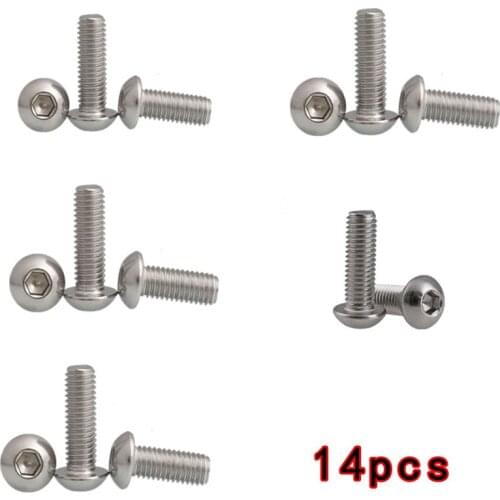 For Yamaha Banshee Bolt kit YFZ350 ATV body fenders plastic Bolt frame Banshee 350 Blaster 200 Kodiak 400 Kodiak 700 Raptor 250