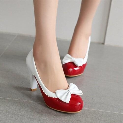 Fashion Pointed Toe Wedding Party Square Heel Single Shoes Mary Janes Spring Autumn Women Pumps Sexy buckles High Heels Shoes