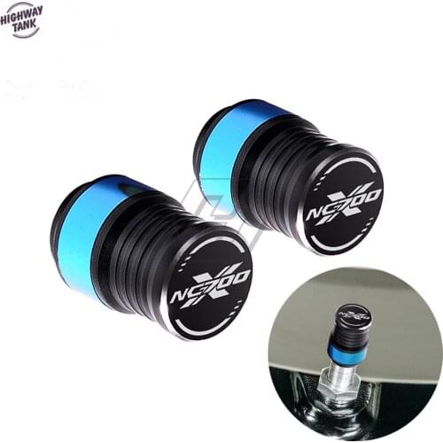 Motorcycle Accessories Wheel Valve Stem Cap Set Case for Honda NC700X CNC Aluminum