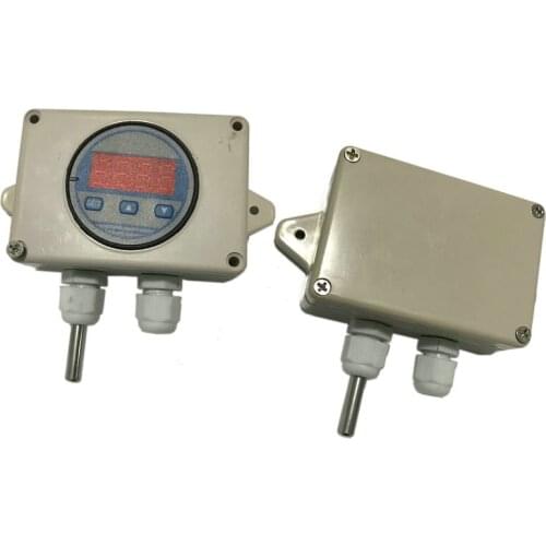 Outdoor indoor wall hanging temperature transmitter sensor PT100 thermal resistance 4-20ma temperature probe 0-10V