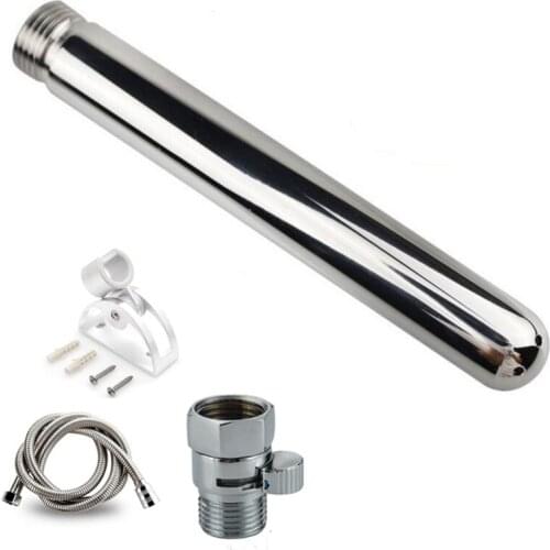 304 Stainless Steel Handheld Toilet Bidet Sprayer Kit Adjustable Shattaf Bidet Baby Cloth Diaper Spray Set