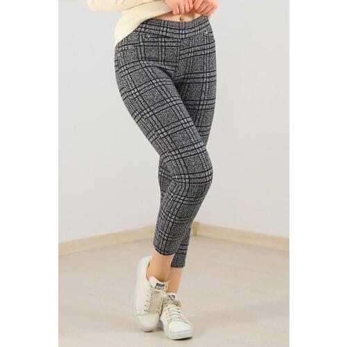 Stamp Leggings Gray-4580.1098