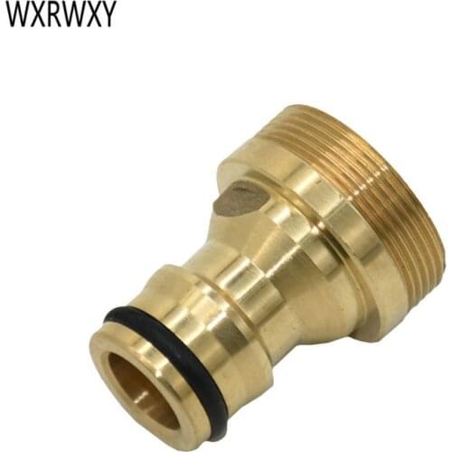Wxrwxy faucet connector M 24 threaded brass connector Water gun accessories M 22 faucet adapter Tooth pitch 1 mm 2pcs