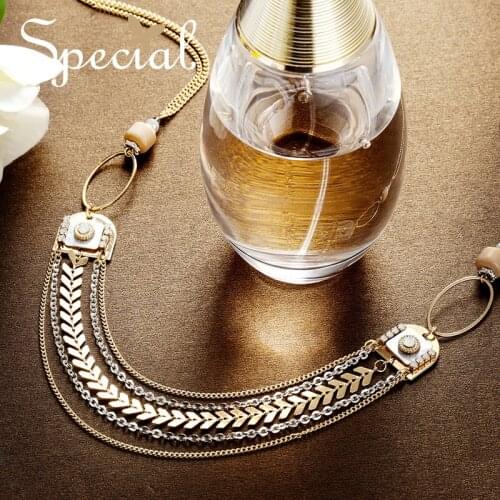 SPECIAL western multi-layer short necklace neck chain female temperament clavicle chain fragrant street night S2745N