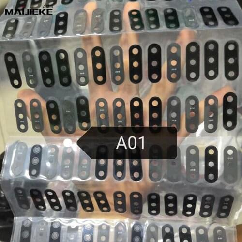 10PCS Rear Camera Glass Lens Replacement For Samsung Galaxy A01 Back camera Glass Cover Repair Parts