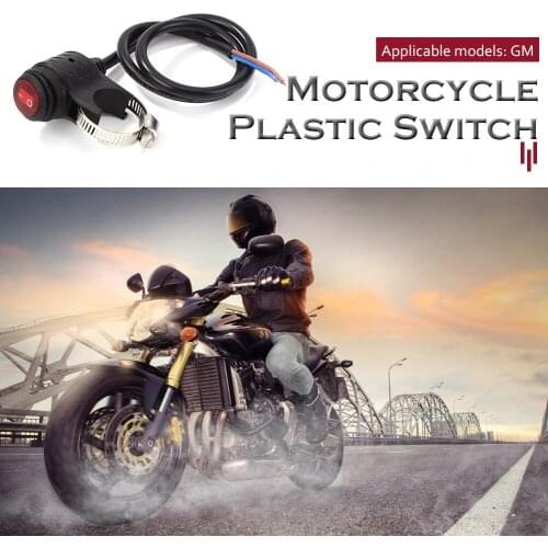 12V Lamp ON/OFF Switch Motorbike Motorcycle Handlebar Offroad Easily Installation Personal Motorbike Parts LED Work Light Fog