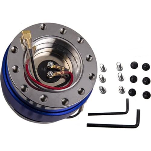 2.35 inch Racing Adapter QUICK RELEASE SNAP OFF STEERING WHEEL HUB BOSS KIT