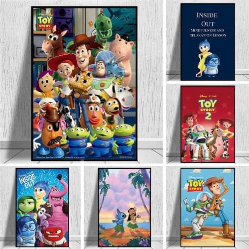5D DIY Diamond Painting Disney Inside Out Toy Story Cross Stitch Kit Full Drill Embroidery Mosaic Art Picture Decor Gift