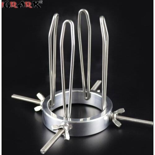 Extreme Anal Vaginal Dilator Vaginal Speculum Mirror Adult Metal Anus Pussy Dilator Anal SM toy For Woman Butt Expansion Device