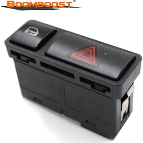 Emergency Flash Light Switch 61318368920 Push Button Hazard Warnng Light Lock Switch On/Off Switch For BMW 3 Series E46 Hot Sell