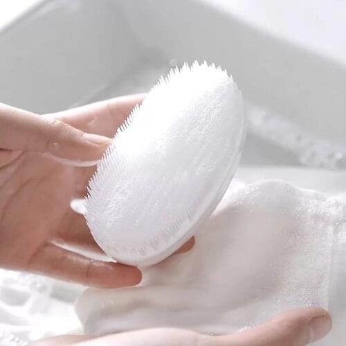 Home Soft fur brush Multifunctional household laundry brush shoe brush Plastic collar shoe cleaning brush