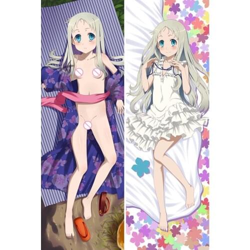 Japanese Anime Hugging Pillow Cover Case Pillowcases Decorative Pillows Double-Sided 2Way AnoHana ED HD AMV Secret Base