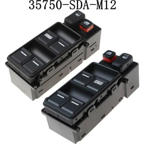 Electric Power Window Master Control Switch 35750-SDA-M12 35750SDAM12 Fit For Honda Accord 2003-2007 35750-SDA-H12 35750SDAH12