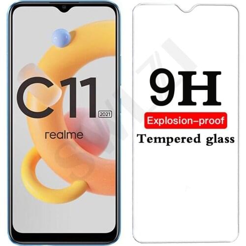 For Realme C1 C11 2021 C2 C2S C3 C3i C12 C15 C17 C21 C25 Tempered Glass Protective Film realme C20 C20A Phone Screen Protector