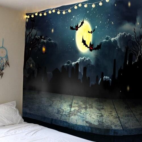 Halloween tapestry Halloween party wall decoration tapestry family bar Halloween diy decoration tapestry 7 sizes