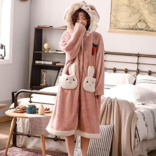 GWZXTD Women's Robes With A Hood