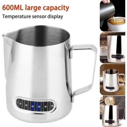Stainless Steel Milk Jug Frothing Coffee Latte Pitcher Milk Cream Coffee Cup Latte Cappuccino Frothing Kitchen Accessories