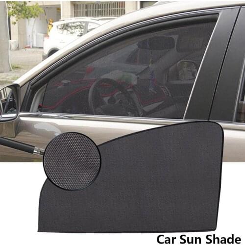 Magnetic Car Sun Shade UV Protection Car Window Sunshade Curtain Side Window Mesh Sun Visor Summer Protection Window Film