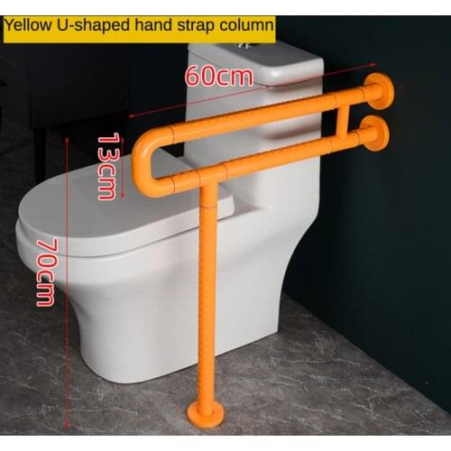 Bathroom Shower Grab Handle Rail Grip for Elderly Stainless Steel Toilet Safety Rails Anti Slip Disability Aid Grab Bar Handle