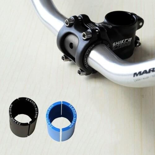 Bicycle Reduction Sleeve Converter Gasket Circle Ring Bike Handlebar Bar Shim Spacer Stem Reducer 25.4mm To 31.8mm