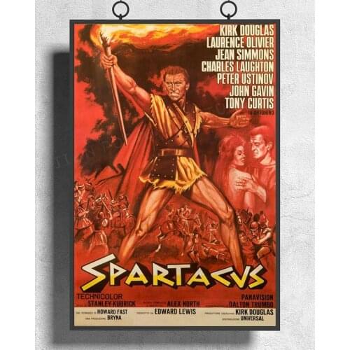 H217 Spartacus American television series Wall Sticker Silk Poster Art Home Decoration Christmas gift