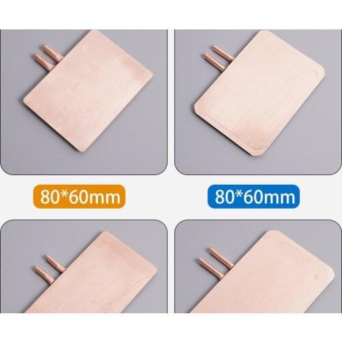 Ultra Thin Pure Copper Mobile Phone Laptop Notebook IPAD Cooler Heat Sink Cooling DIY Phone Copper Plate Water Liquid Cooling