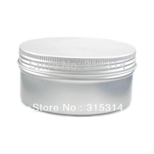 150ml Aluminium Balm Tins pot,comestic containers with screw thread ,Lip Balm Gloss Candle Packaging,cream jar