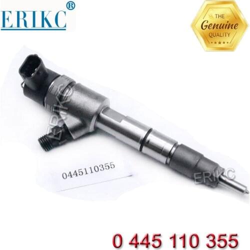 ERIKC Injector 0 445 110 355 Original Auto Common Rail Injektor 0445 110 355 Diesel Engine Fuel Injector Manufacture 0445110355